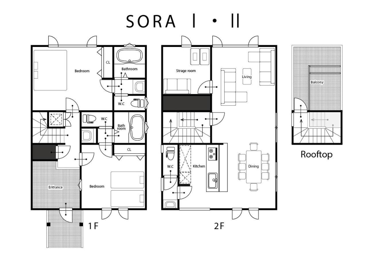 Sora 2 Villa NakaNakafurano Eksteriør billede